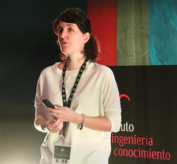 Marta Guerrero en Big Data Spain